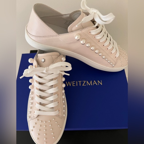 New Stuart Weitzman Goldie
Convertible Sneaker size 9 B - Picture 7 of 13